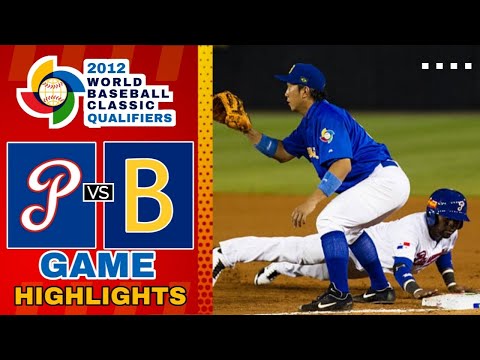 Panama vs Brazil | Pool C | Qualifying Game | 2012 World Baseball Classic Qualifiers