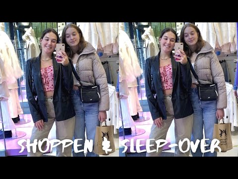 WEEKEND SHOPPEN & SLEEP-OVER IN ONS APPARTEMENT MET LOT | Isa Luna