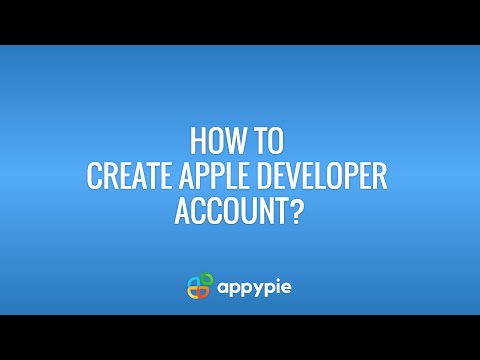 How to create an Apple Developer account?