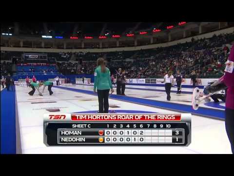 2013 Tim Hortons Roar of the Rings - Homan vs. Nedohin - Draw 5