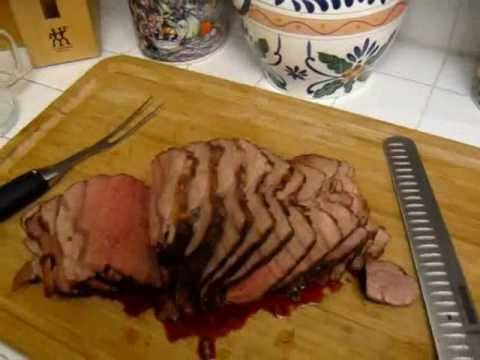 Roast Beef With Garlic Mushroom Gravy