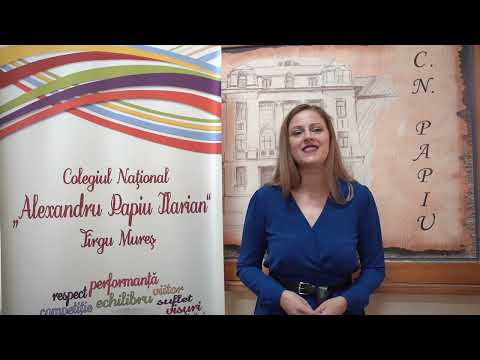 Absolvenții claselor a VIII-a generația 2016 - 2020 al Col. Nat. „Al Papiu Ilarian” Tg. Mureș