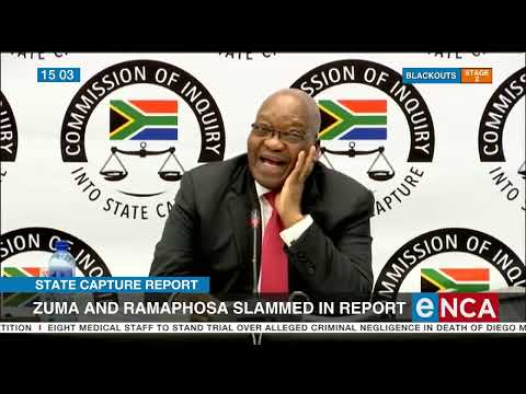 Zuma, Ramaphosa slammed in state capture report