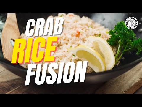 Garlic Butter Crab Rice