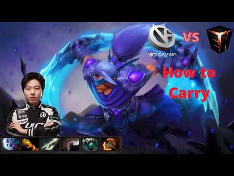6 VG Eurus Anti Mage gameplay vs EHome HARD CARRY