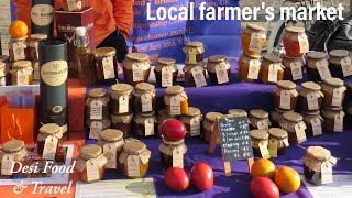 Local farmers market in Netherlands. Vocal for local. Dutch market. Sh