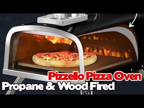 Introducing PIZZELLO Outdoor Pizza Oven Propane & Wood Fired Pizza Maker