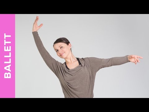 Ballett lernen - Training zum mitmachen - Tanz Workout für Anfänger - Tanz mit Anna - HD