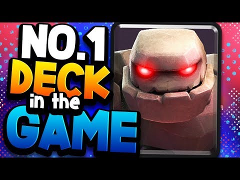 GOLEM GOD is #1 in the WORLD w/ a NEW DECK!