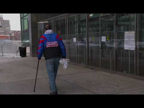 Man Collapses Leaving Vaccine Site