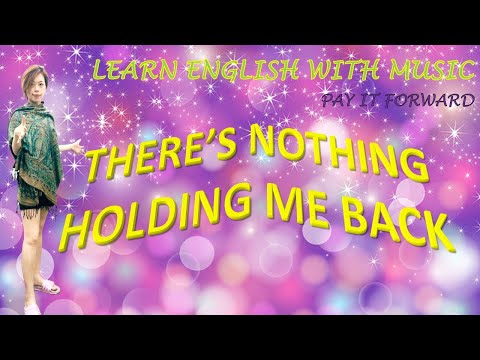【Learn English with Music-樂學英文】Shawn Mendes - There's Nothing Holding Me Back (Cover by Iris)