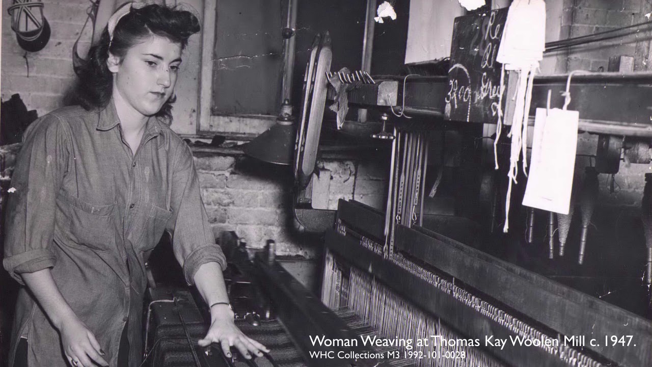 Crompton & Knowles W-3A Automatic Loom at the Willamette Heritage Center (Salem, Oregon)