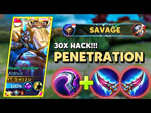 NEW ALDOUS TANK PENETRATION BUILD!! (auto delete) | ALDOUS BEST BUILD 2022