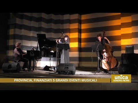 Provincia, finanziati 5 grandi eventi musicali
