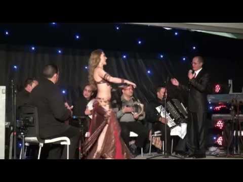 Maëlle improvising to Ala Hesb Wedab played by the Safaa Farid Orchestra, Belgium, March 2015