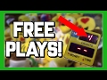 WINNING BIG WITH FREE PLAYS FROM A CLAW MACHINE! (E-CLAW) WINNING BIG WITH FREE PLAYS FROM A CLAW MACHINE! (E-CLAW)