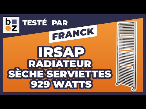 Radiateur sèche serviettes blanc - Ares IRSAP