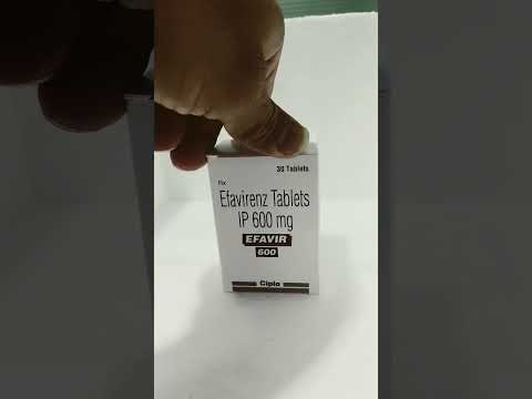 600mg Efavir EfavirenzTablets IP