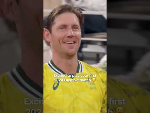 When you get bageled by Novak Djokovic... 🥯 Matt Ebden surrenders his racquet to the crowd