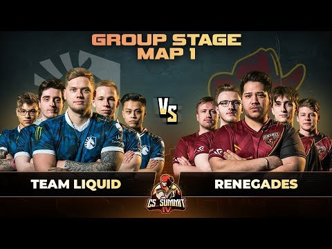 Liquid vs Renegades, Map 1 Nuke - cs_summit 4: Group Stage