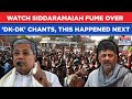 Watch Siddaramaiah Lose Cool As DK DK Slogans Rally Shock Karnataka CM This Happened Next