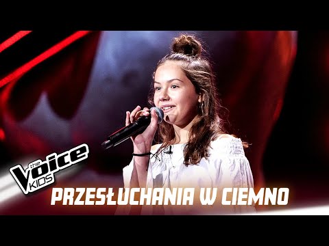 Julia Tkacz - "Be The One" - Przesłuchania w ciemno | The Voice Kids Poland 3