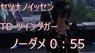 【PSO2NGS:#Shorts】セツナノイッセン TD 無被弾 55秒