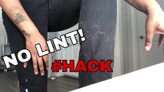 Remove Lint and Dog Hair EASY! #HACK