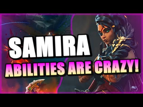 SAMIRA ABILITIES GAMEPLAY! NEW BROKEN CHAMPION? - League of Legends