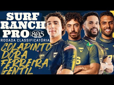 COLAPINTO X DORA X FERREIRA X GENTIL - Round Classificatório | Surf Ranch Pro | WSL Brasil