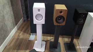 Video thumbnail for Great Speaker Stands with Cable MGMT and Desktop Speakers from Kanto Audio by Audiophile Junkie