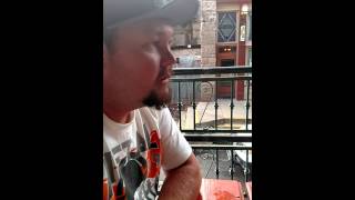 Drunk guy trues to sing...