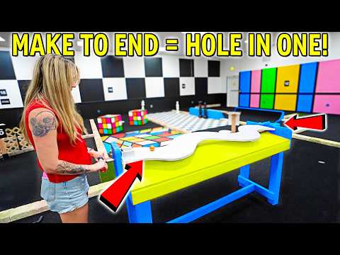Crazy ONE OF A KIND Mini Golf Course!