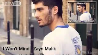 Zayn Malik - I Won&#39;t Mind -Pro Naughty Boy (2015)