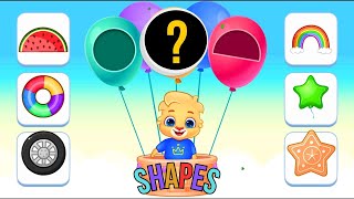 Fun Shape Puzzles for Kids! 🟥🟡 Learn Colors, Numbers, & Shapes with Toys