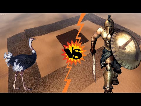 100 000 Ostrich vs 10 000 Spartans | UEBS 2 | Ultimate Epic Battle Simulator 2
