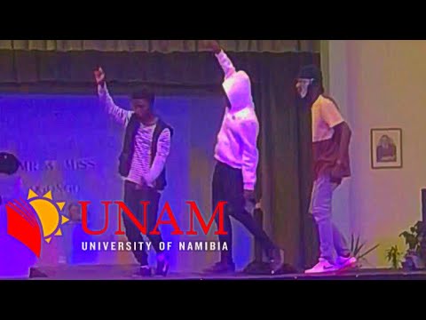 TWR performing at Miss and Mr UNAM Ogongo Campus (2022)