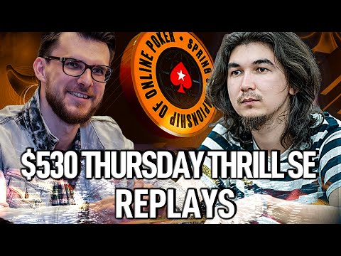 SCOOP AP $530 KO ThePateychuk | F1oba | MiracleQ Final Table Thursday Thrill SE Poker Replays
