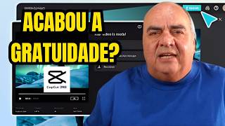 CAPCUT PAROU DE FAZER VÍDEOS GRÁTIS?