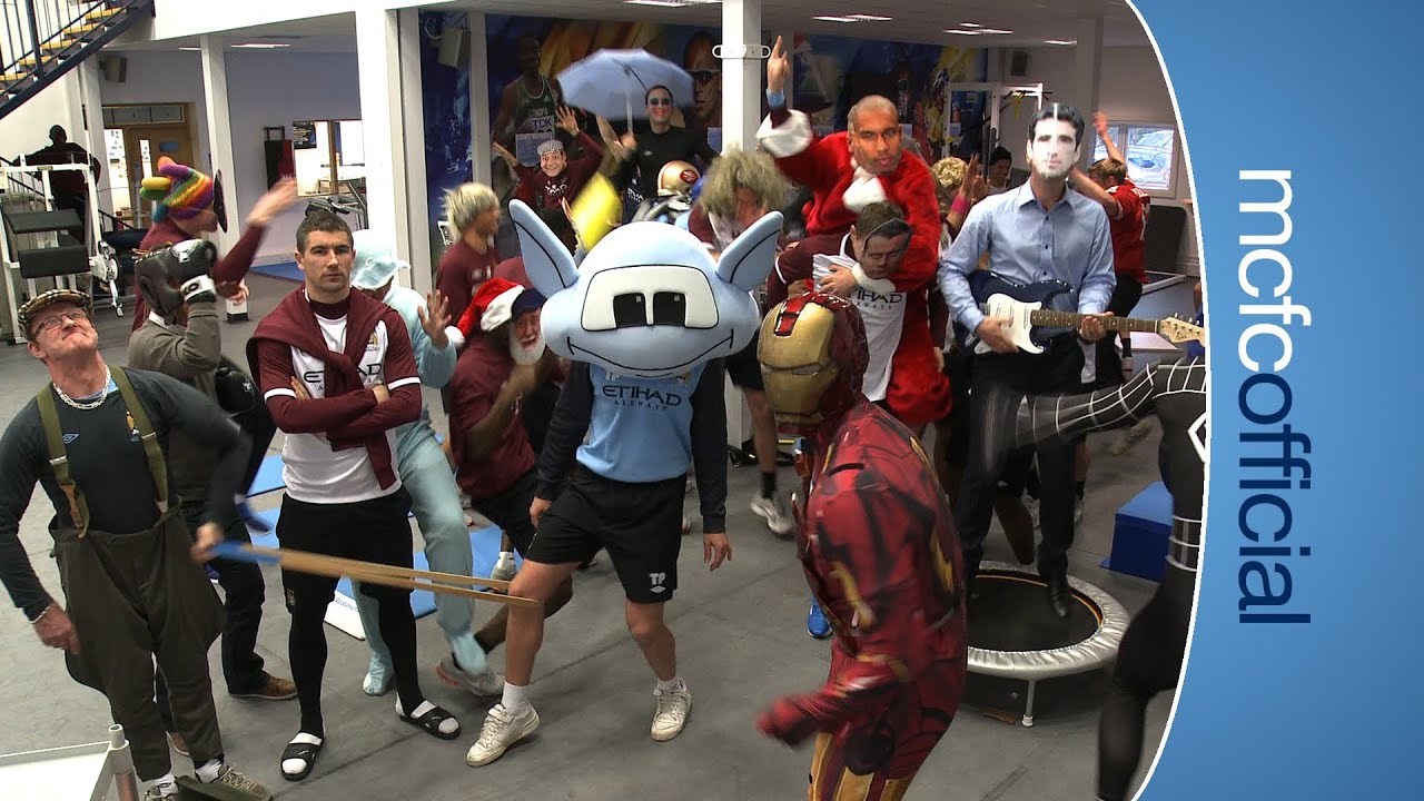 THE HARLEM SHAKE Manchester City Football Club - YouTube