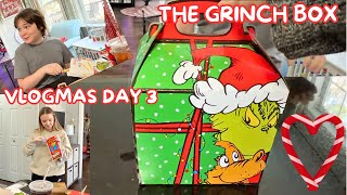 THE GRINCH BOX | SEEING HIM FOR THE FIRST TIME IN 3 YEARS | Vlogmas Day 3 | Family 5 Vlogs