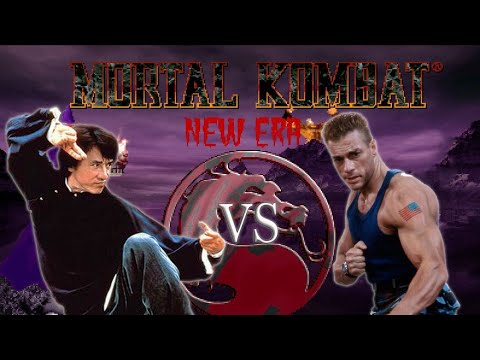 Mortal Kombat New Era (2021) Beta Jackie Chan Drunken vs JCVD Guile