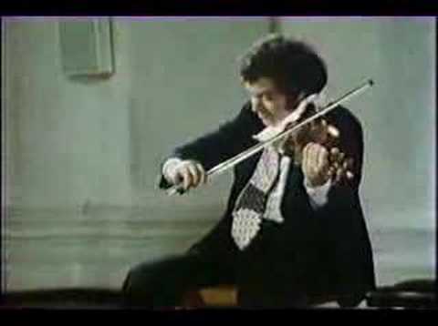 J. S. Bach: Partita in d minor, 1. (Itzhak Perlman)
