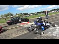 230HP Super Kart Vs 1300HP Porsche 9ff Vs 1088HP AUDI S4