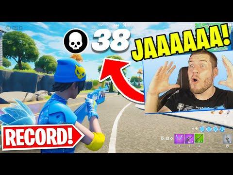 mein *NEUER* FORTNITE REKORD 38 KILLS!  (WELTREKORD)?!