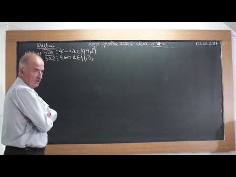 1/2 Lectia 1560 - Clasa 6 - Criterii de divizibilitate Teorema impartirii cu rest Operatii cu puteri