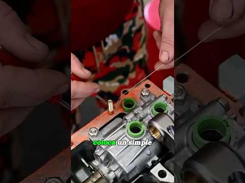 He Put a Piece of Thread in the Engine on Purpose！#foryou #shorts #machine