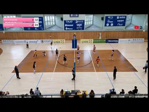 AVC FAMALICÃO VS LEIXOES SC/ LIGA LIDL VOLEIBOL