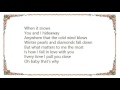 Jim Brickman - When It Snows Lyrics