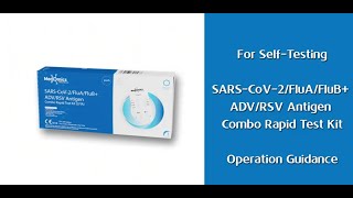 How to Use: SARS-CoV-2/FluA/FluB+ADV/RSV Antigen Combo Rapid Test Kit (LFIA)